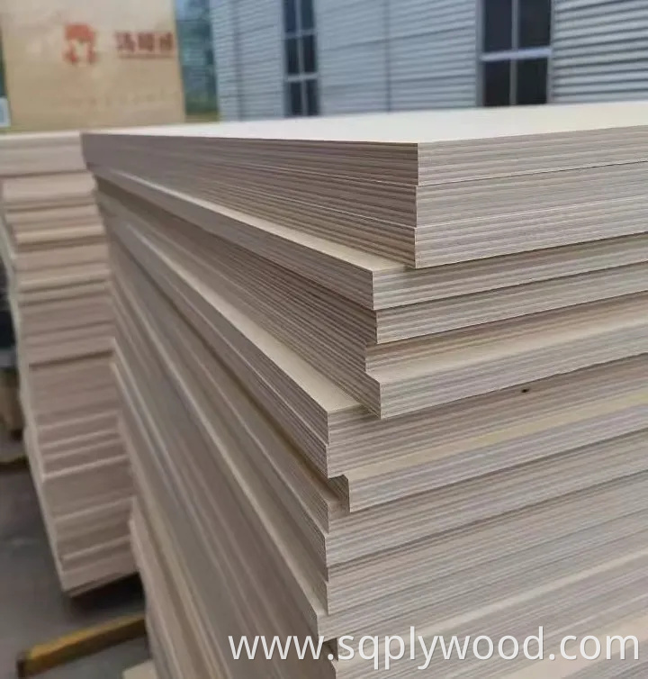 9/12/18mm Melamine Film Faced Poplar Pine Birch Marine Laminated Veneer Shuttering Plywood